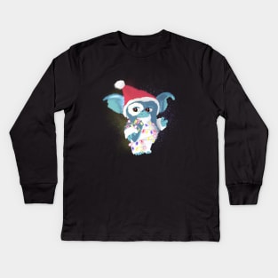 Gizmo Christmas Kids Long Sleeve T-Shirt